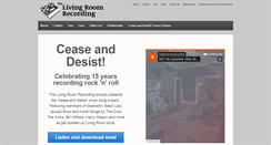Desktop Screenshot of livingroomrecordingatlanta.com