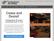 Tablet Screenshot of livingroomrecordingatlanta.com